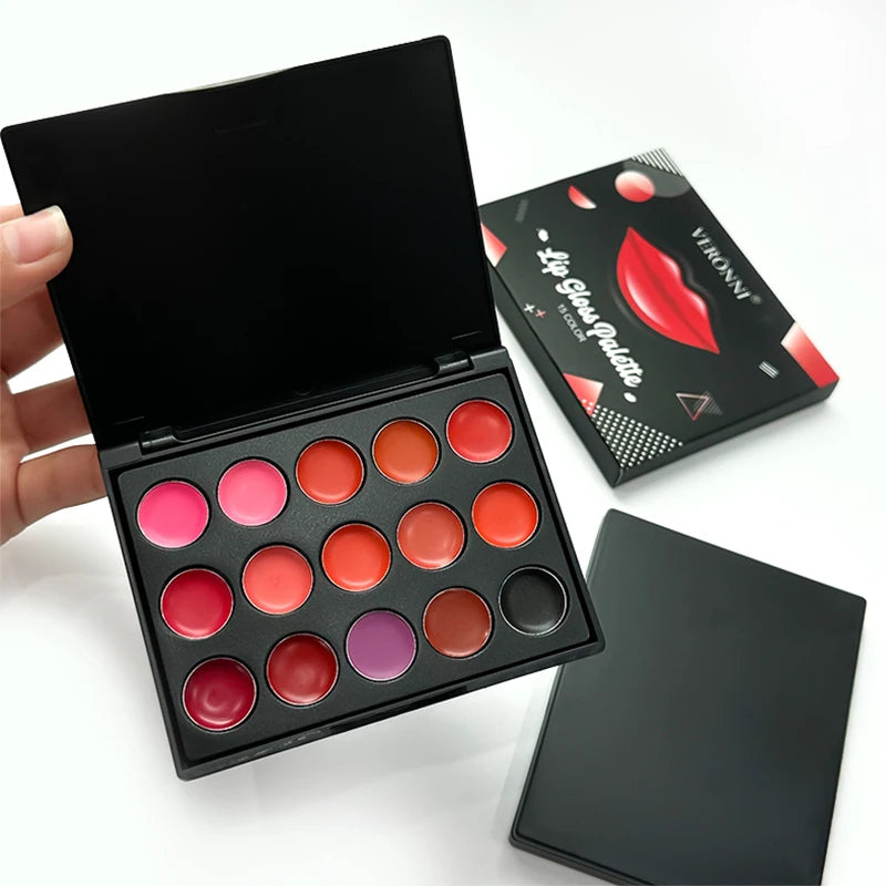 Lip Gloss Velvet Lipstick Palette Waterproof Long Lasting Matte Zpaxo