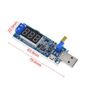 USB Boost Buck Converter Micro USB Step UP / Down Power Supply Module DC-DC 5V to 3.3V / 12V Rotate Adjustable Out DC 1.2V-24V Zpaxo 1pcs
