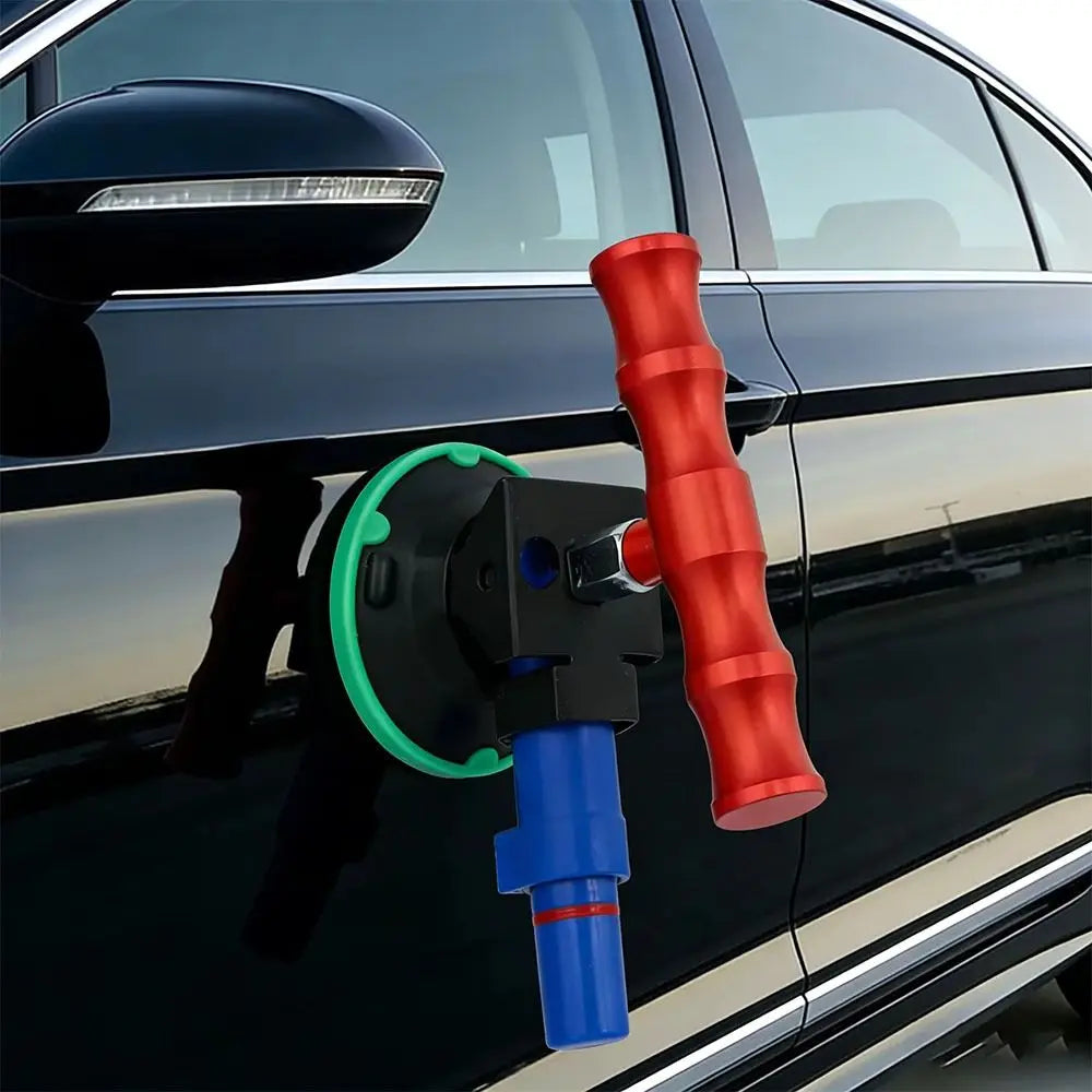 T-Type Handle Car Dent Repair Aluminum Handle Strong Suction Cup Dent Repair Tool Parts Repair Leveling Tool Dent Puller Zpaxo