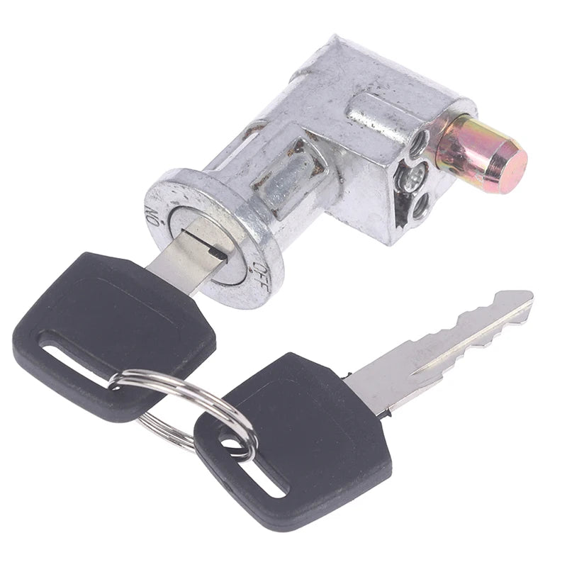 Mini Battery Charger Port Lock + 2 Keys – E-Bike & Motorcycle