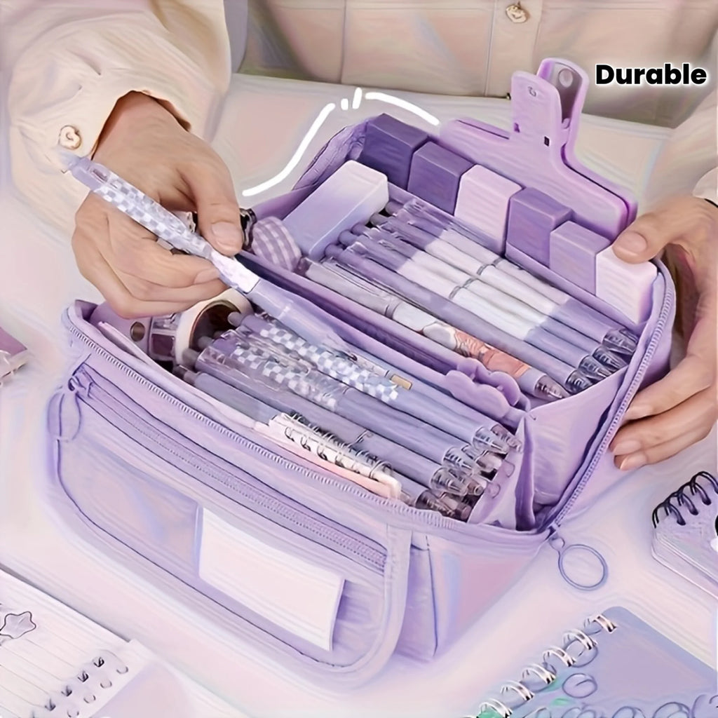 Large Capacity Pencil Case Heavy-duty Office Organizer