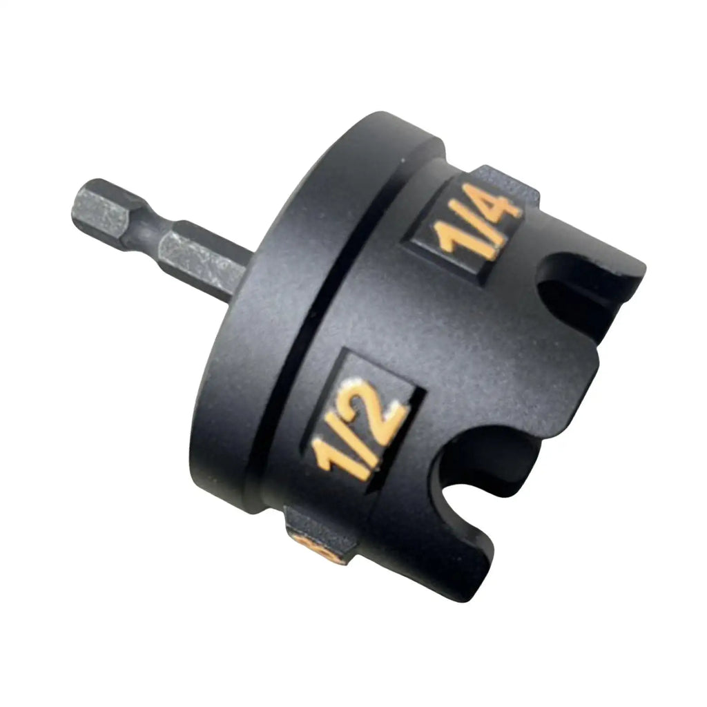 Nut Zipper Drill Attachment Nut Drill Bit Socket Wrench Tool Fast Nut and Bolt Removal for Professional Contractor Plumber Zpaxo