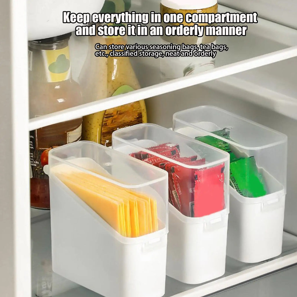 Lid Sliced Cheese Container Mini Storage Box Swabs Dental Floss Tea