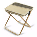 Outdoor Small Pencil Case Stool Mesh Bag Zipper Folding Chair Wear
