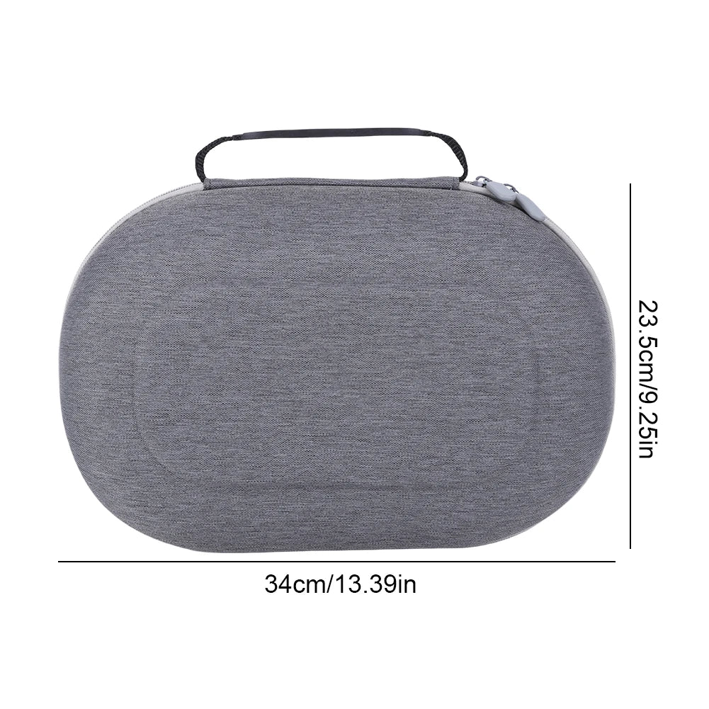 Hard Carrying Case Anti-fall Travel Storage Bag Mesh Pocket Shell