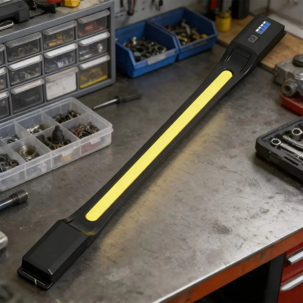 USB Rechargeable LED COB Torch Magnet Strong Work Light Technology Zpaxo
