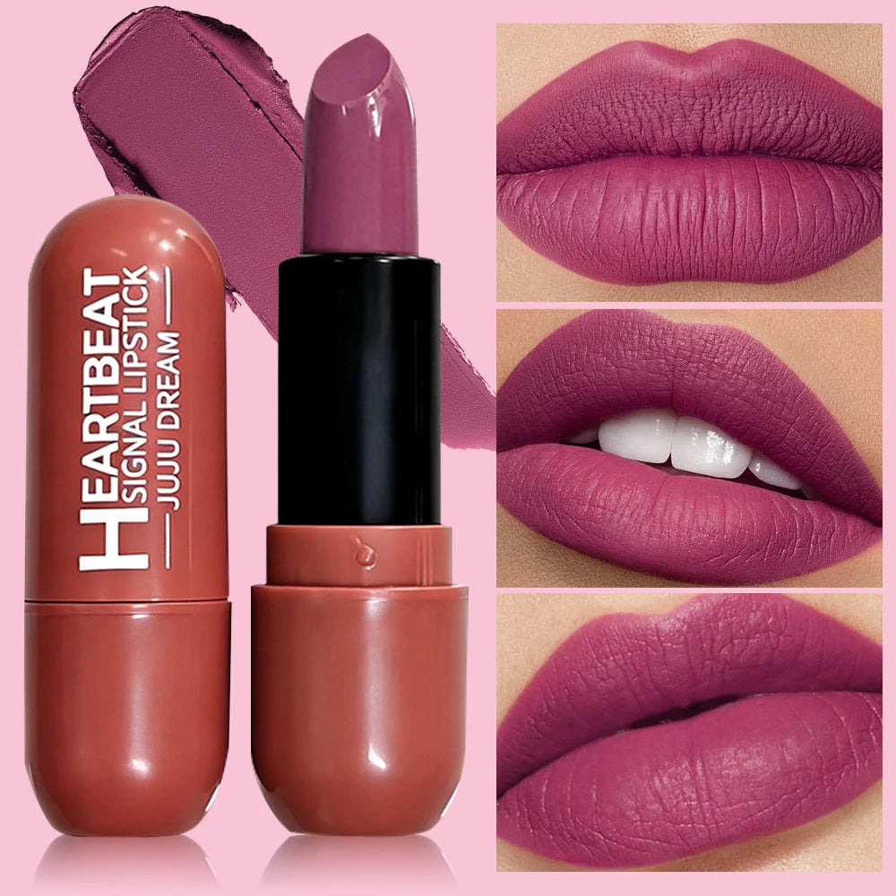 Velvet Matte Lip Highly Pigmented Waterproof Lipstick Soft Smooth Zpaxo