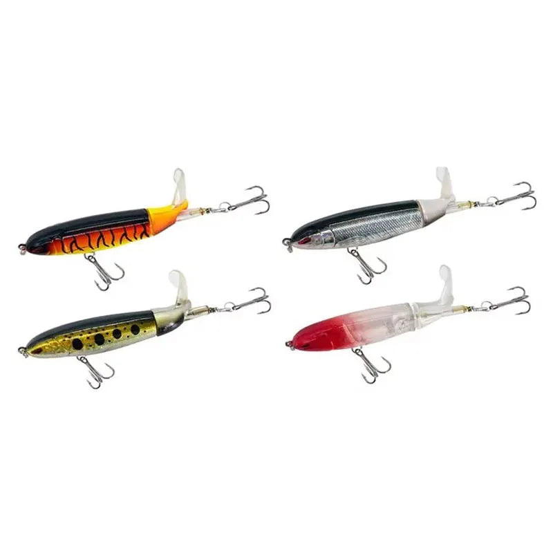 Whopper Popper Topwater Lure 15g – Soft Rotating Tail Bait
