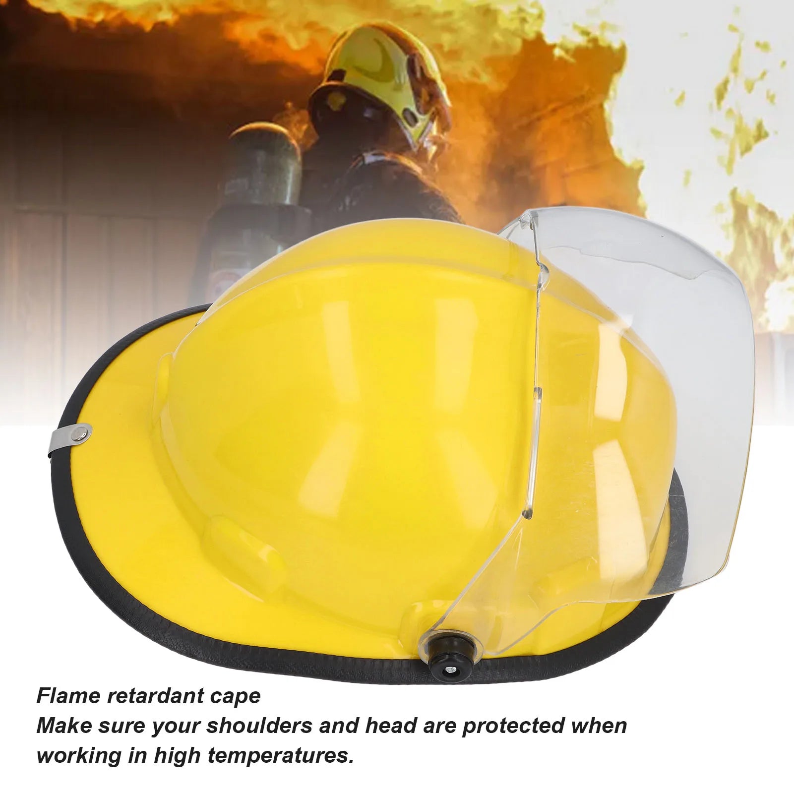 Helmet Electrical Insulation Firefighter Safety Adjustable Heat