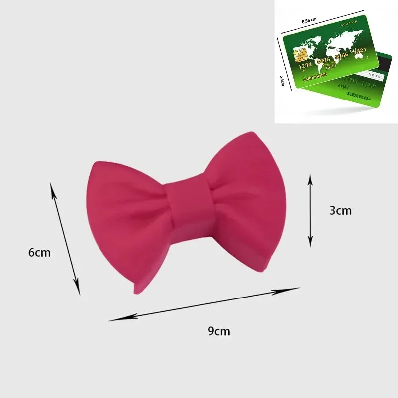 Silicone Bow-Shape Oven Mitts – Heat Resistant Pot Holders 2pc Silicone Oven Mitts Zpaxo