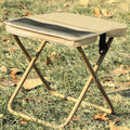 Foldable Backpack Stool Portable Folding Stool With Carry Bag Lightweight Mini Easy Carry Outdoor Chair For Travel Picnics Zpaxo As shown