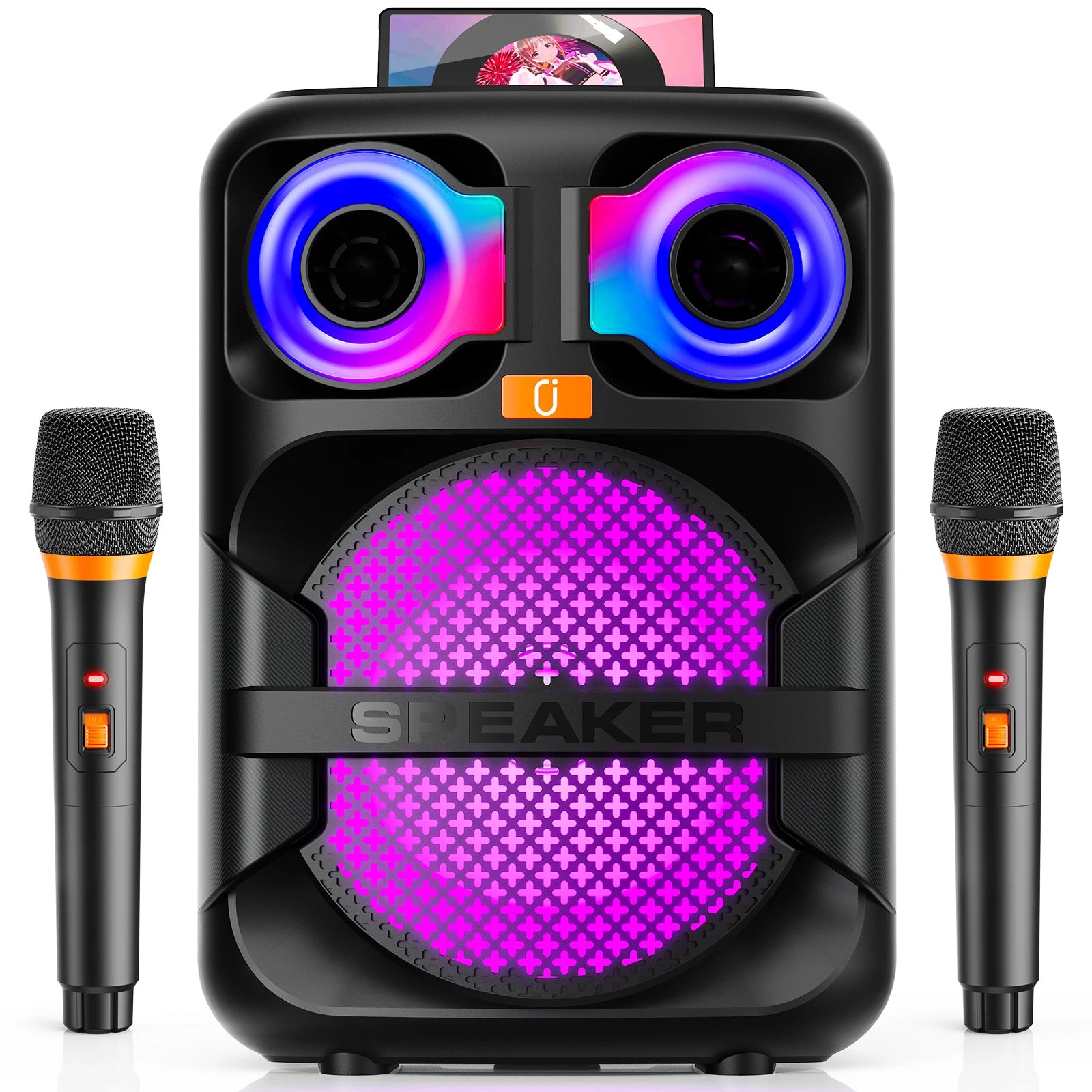Fanfun T28 Portable Bluetooth Speaker Matching Wireless Microphone