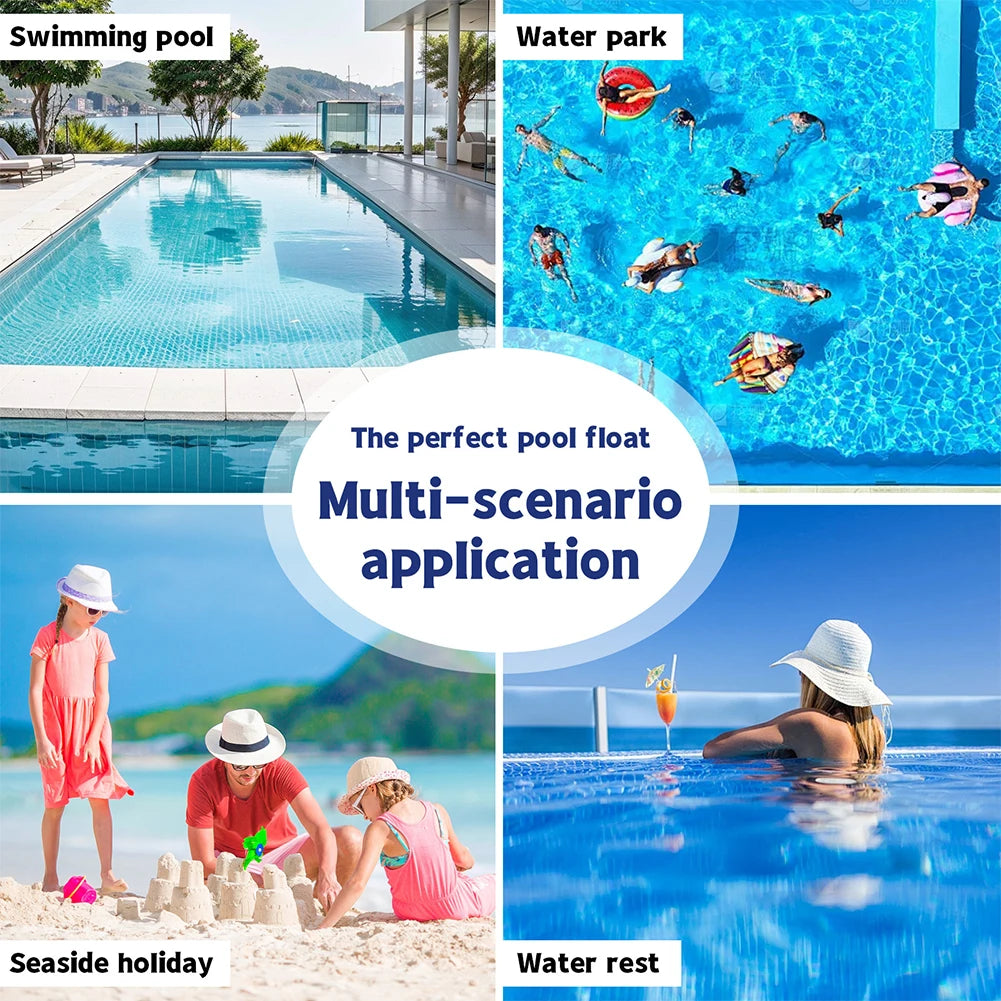 Summer Pool Water Hammock Air Mattresses Bed Beach Sports Lounger