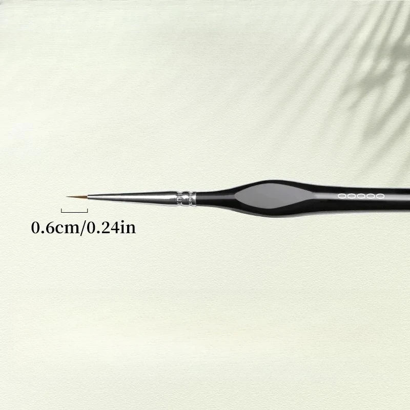 Fine Tip Paint Brush Nylon Hair Extra Detail Brushes Acrylic Models