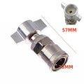 Truck Dust Gun Air Tank Connector Straight Connect Elbow Integrated