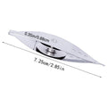 DIY Craft Knitting Weaving Tool 1pc Metal Tatting Shuttle for Hand Lace Making Zpaxo one size