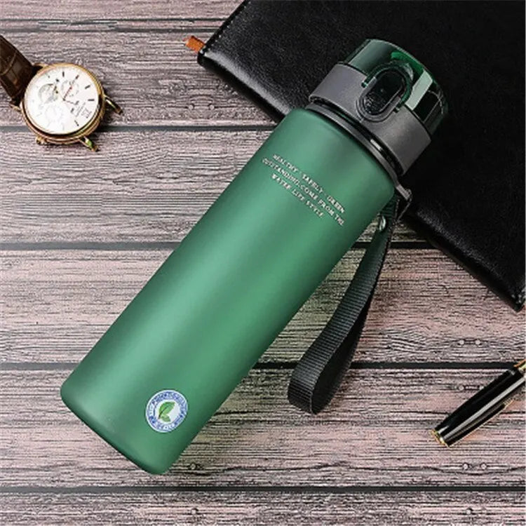 Brand BPA Free Leak Proof Sports Water Bottle High Quality Tour Hiking Portable My Favorite Drink Bottles 400ml 560ml Zpaxo 560ml green