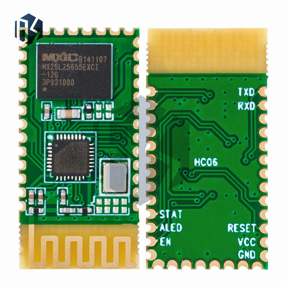 HC-05 HC-06 Bluetooth 2 0+EDR Serial Module 6-Pin 4-Pin Anti-reverse Zpaxo
