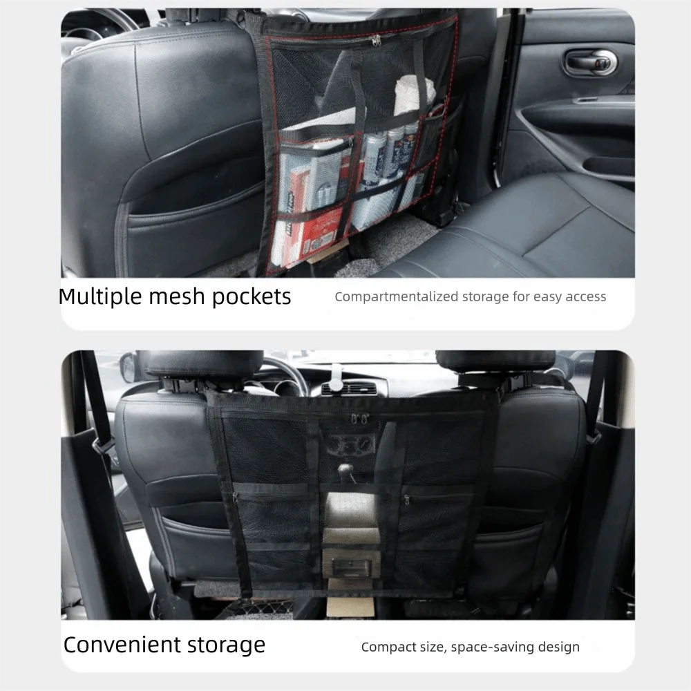 Anti Disturbance Car Storage Net Elastic Edge Sturdy Durable Car Pet Barrier Easy Installation Breathable Zpaxo