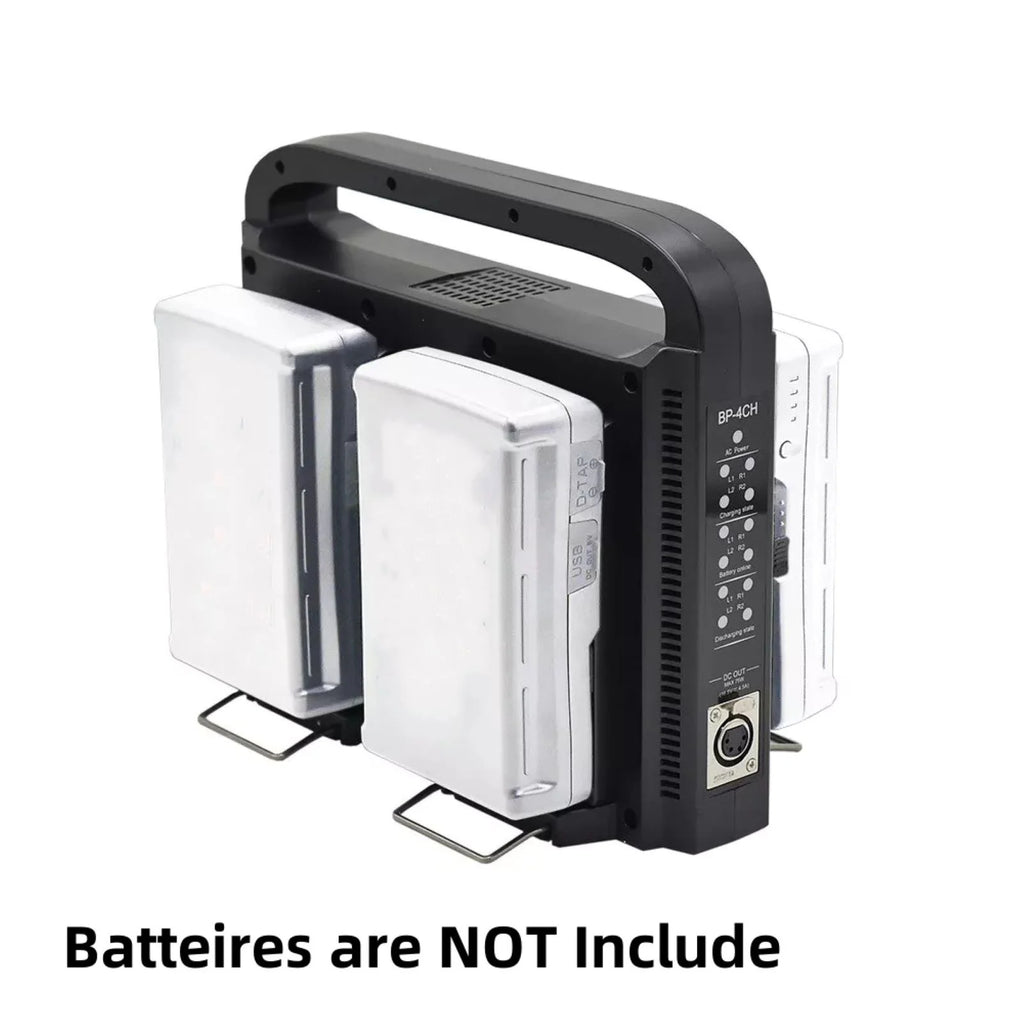 BP-4CH 4-Channel V-mount Battery Charger Sony 14 4V 8V DC 16 5V Power