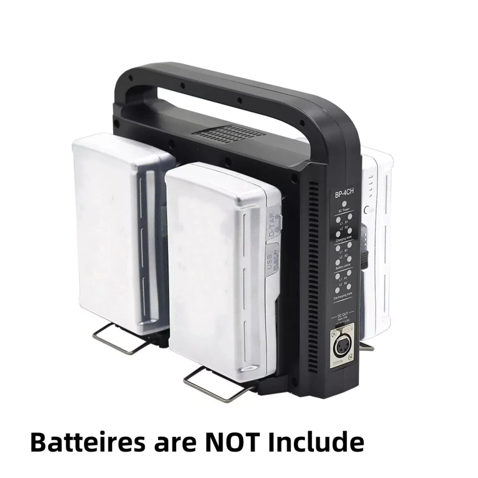 BP-4CH 4-Channel V-mount Battery Charger Sony 14 4V 8V DC 16 5V Power