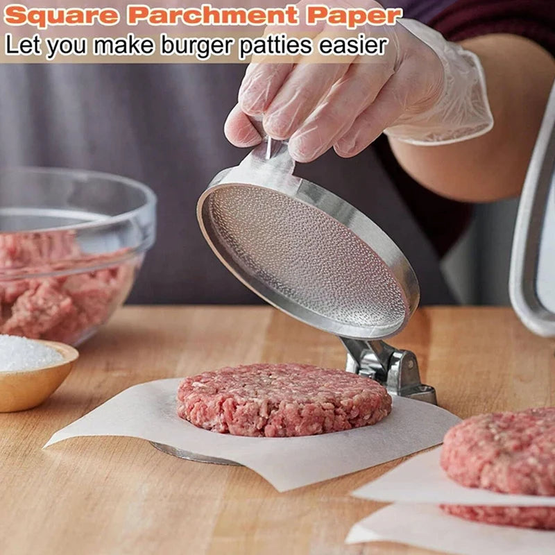 100 200 Thick Non-stick Baking Paper Suitable Storing Hamburgers