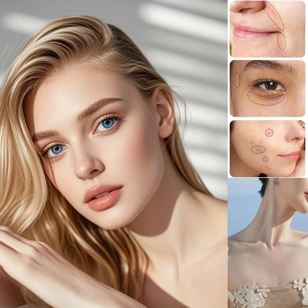 Concealer Natural Concealer Modifies Skin Tone Natural Three-dimensional Zpaxo