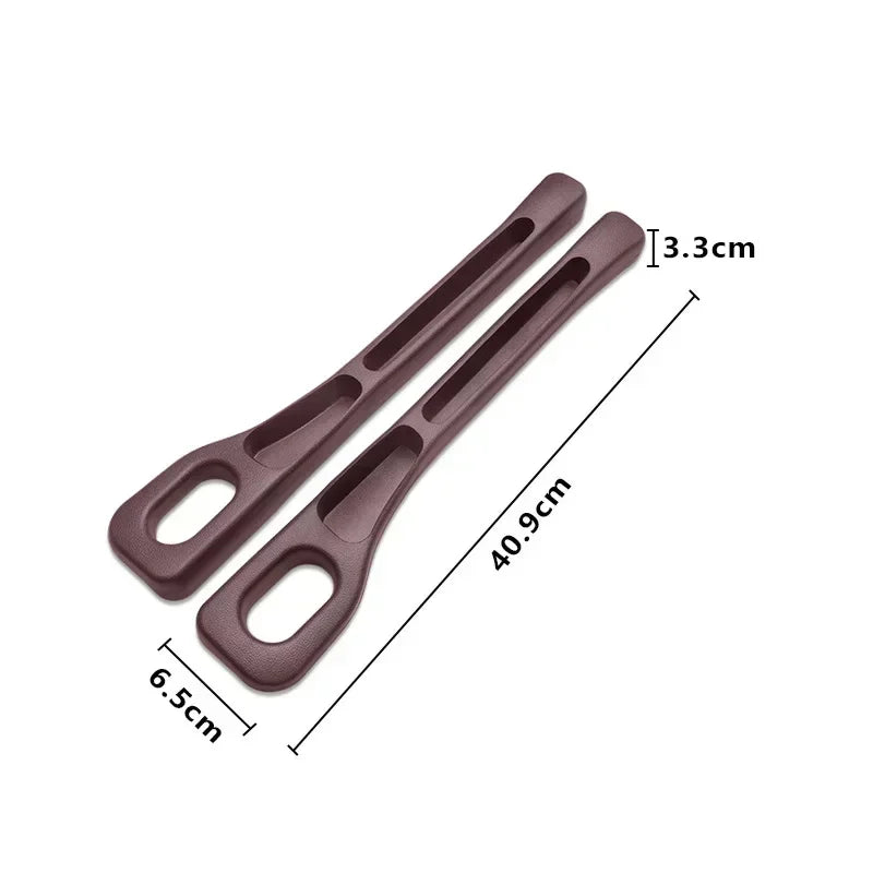 2Pcs Car Seat Gap Filler Organizer PU Waterproof Universal Car Seat Gap Anti-leak Stopper Strip 2Slot Seat Gap Storage Organizer Zpaxo