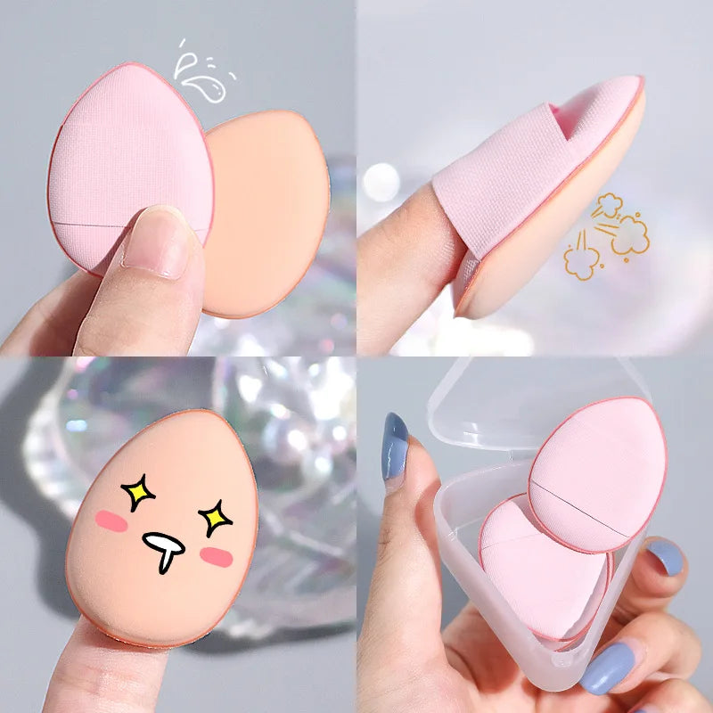 Mini Finger Puff Sponges – Foundation, BB Cream & Concealer