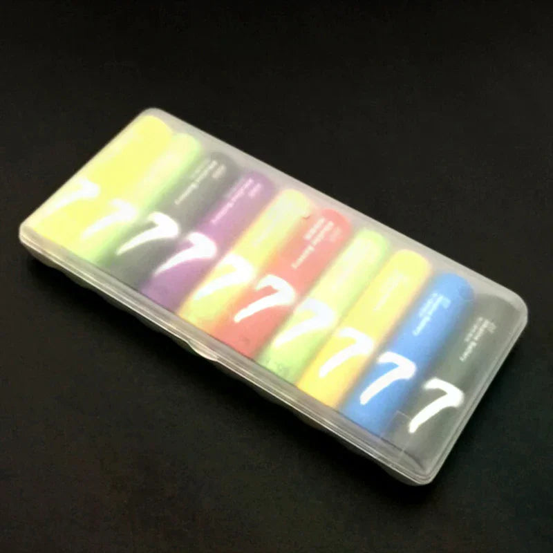 For 10pcs AAA Batteries Portable plastic battery case cover holder storage box Zpaxo