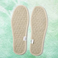 Men Natural Ural Grass Insole Breathable Sweat Absorbing Odorless