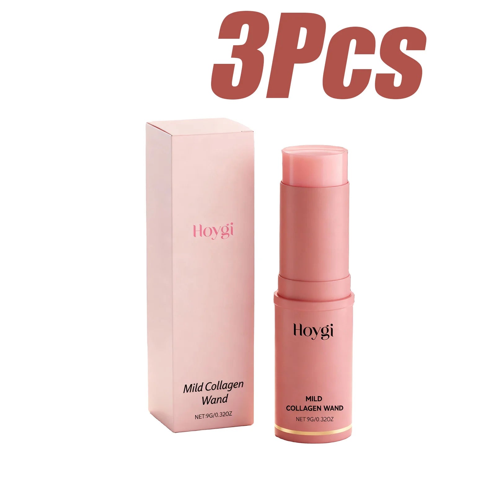 Hoygi PDRN Collagen Skincare Stick – Anti-Aging Firming Balm Collagen Skincare Stick Zpaxo 3 x 9g Boxed
