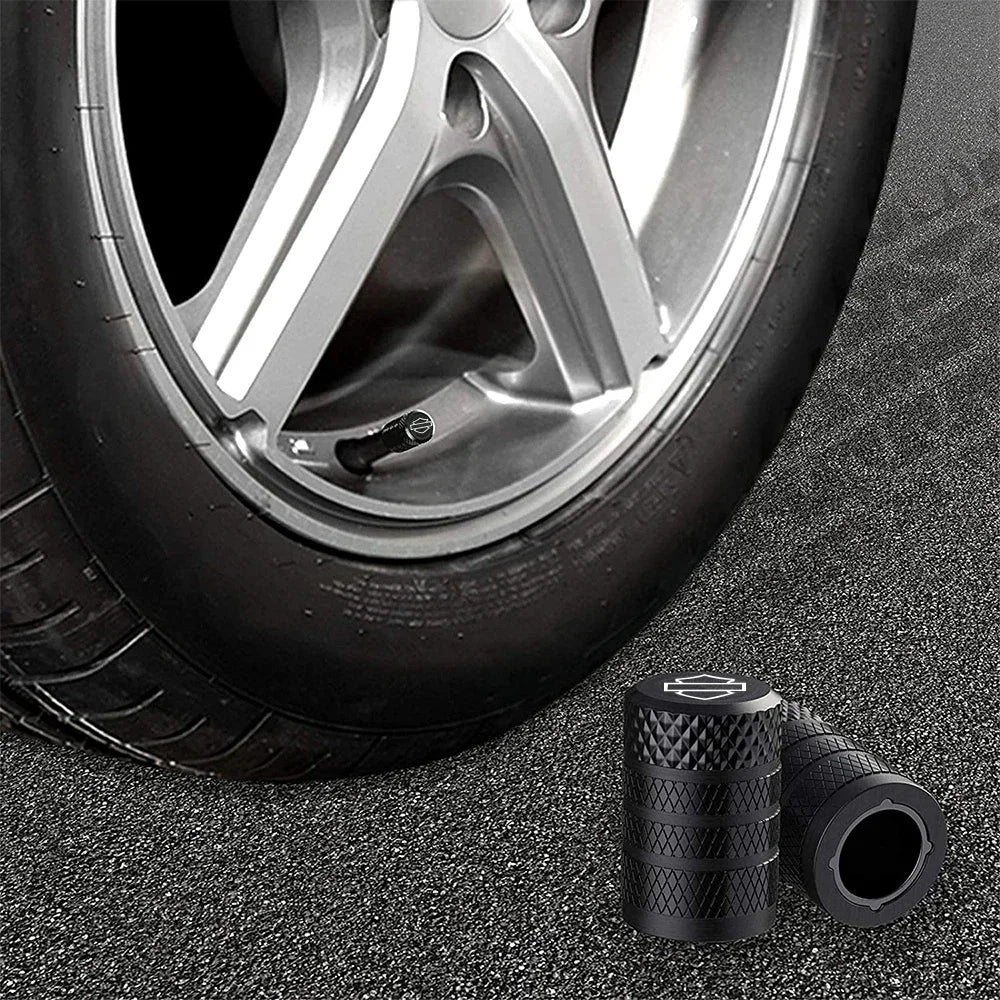 Aluminum Tire Valve Stem Caps – Cars, Trucks, Motorcycles & Bikes