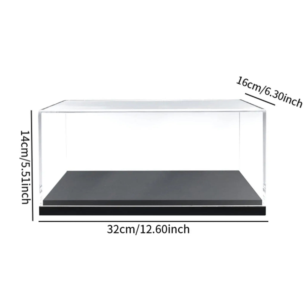 Stackable Clear Acrylic Display Case for 1/18 Model Cars & Figures Acrylic Display Case Zpaxo