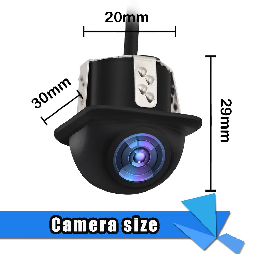Car Rear View Camera AHD 1080P CVBS 720P Side Front Reversing Backup