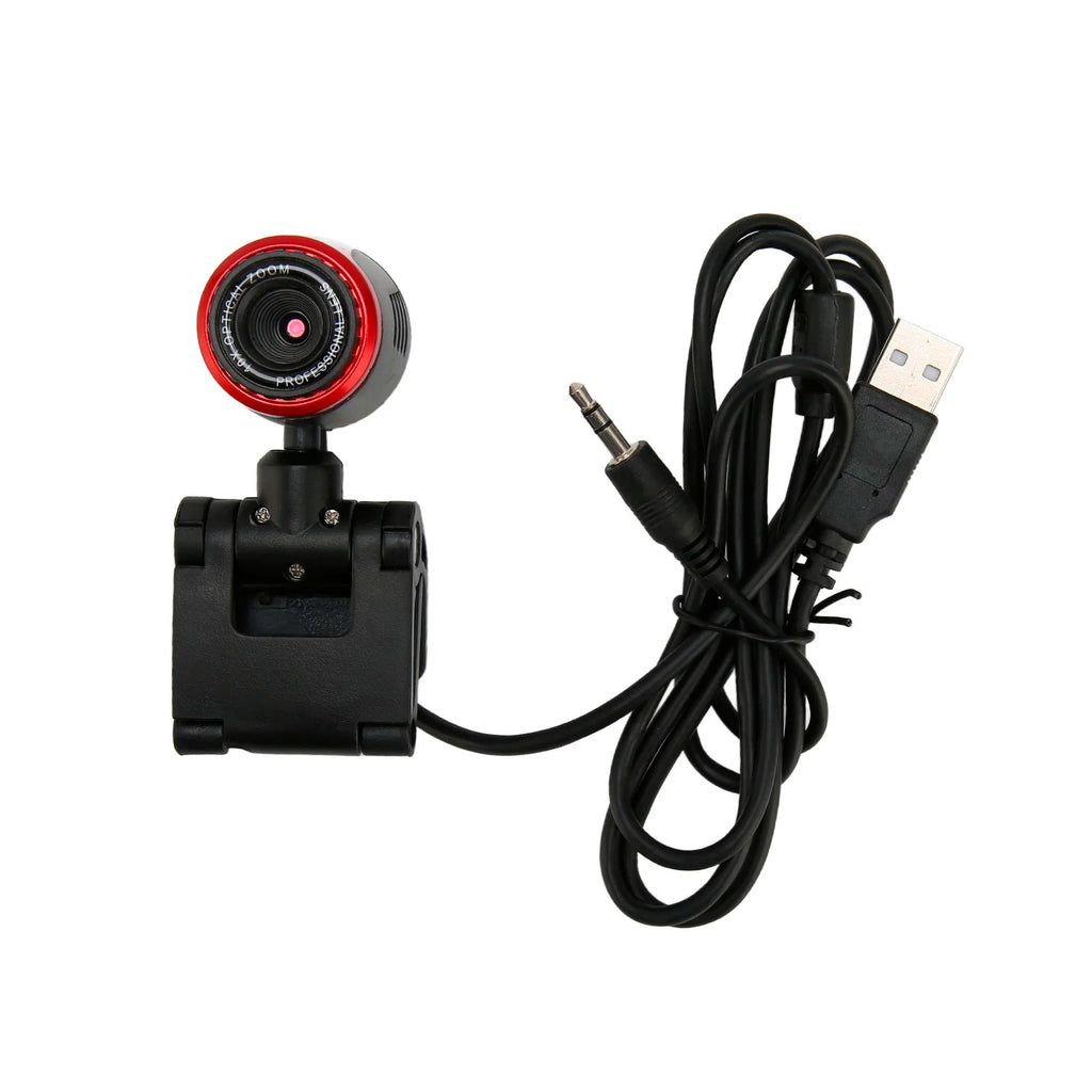 USB2 0 MIC HD Webcam Web Camera Cam 360 Degree Computer Laptop Skype