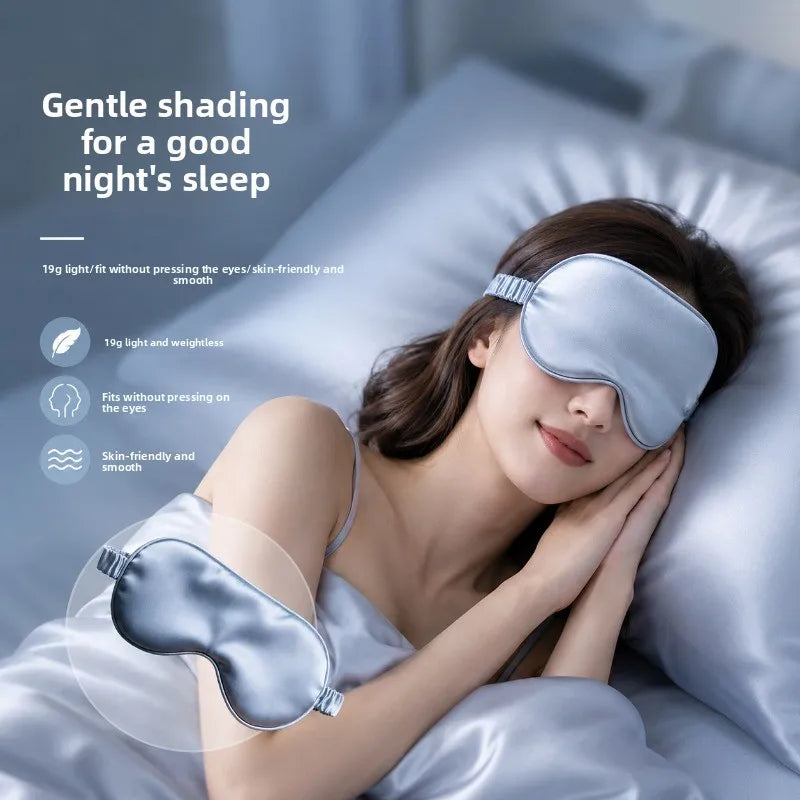 Silk Sleep Eye Mask – Soft Light Blocking Night Cover