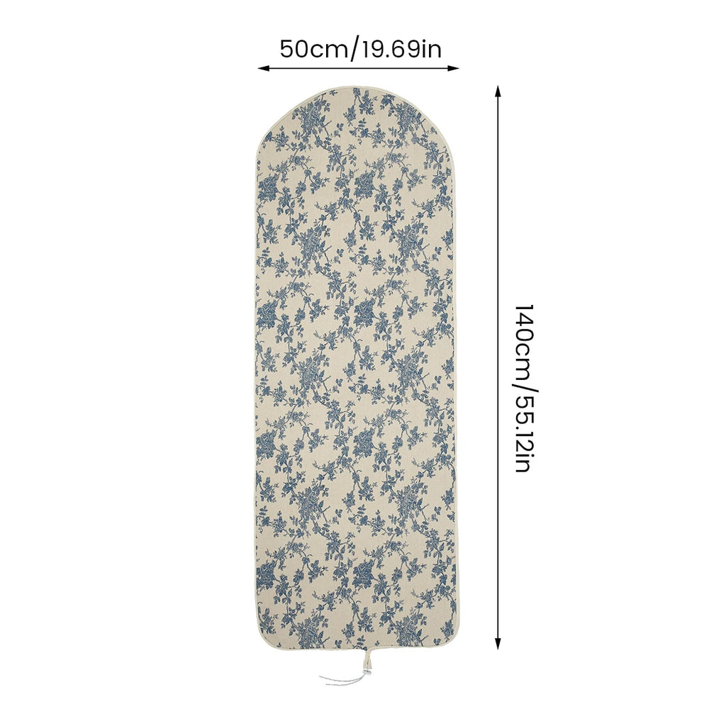 Cotton Ironing Board Cover Resists Scorching Ironing Drawstring Tightening Ironing Board Accessories Protector Cover 140x50cm Zpaxo A Foundation