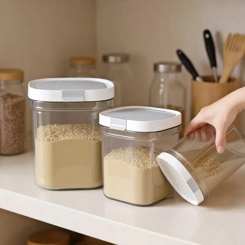 800 1300 Airtight Milk Powder Container Storage Box Food Spoon Zpaxo