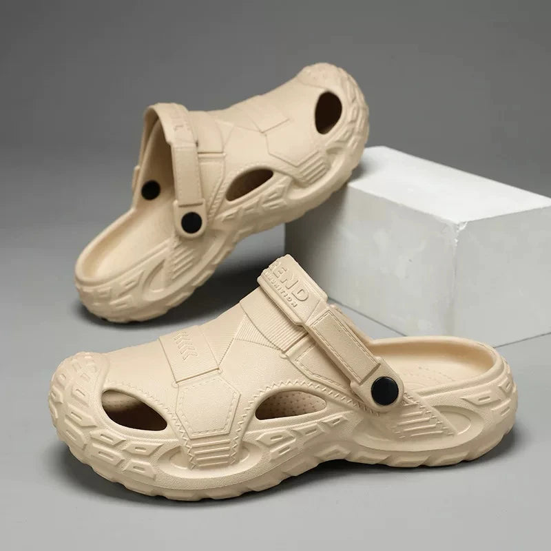 Men's Outdoor Summer Wearable Clog Shoes Anti-slip Breathable