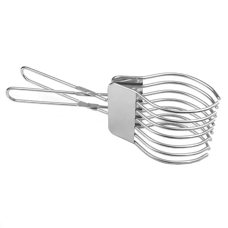 Stainless Steel Meat & Bread Slicer Tongs | Multipurpose Kitchen Tool Meat & Bread Slicer Zpaxo