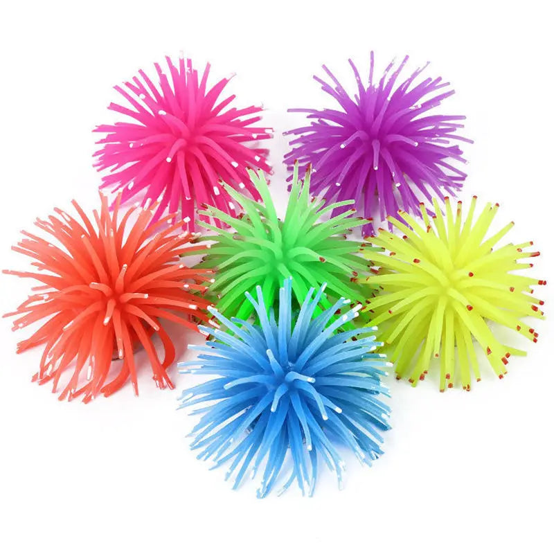 Artificial Aquatic Plant Soft Sea Urchin Coral Aquarium Fish Tank