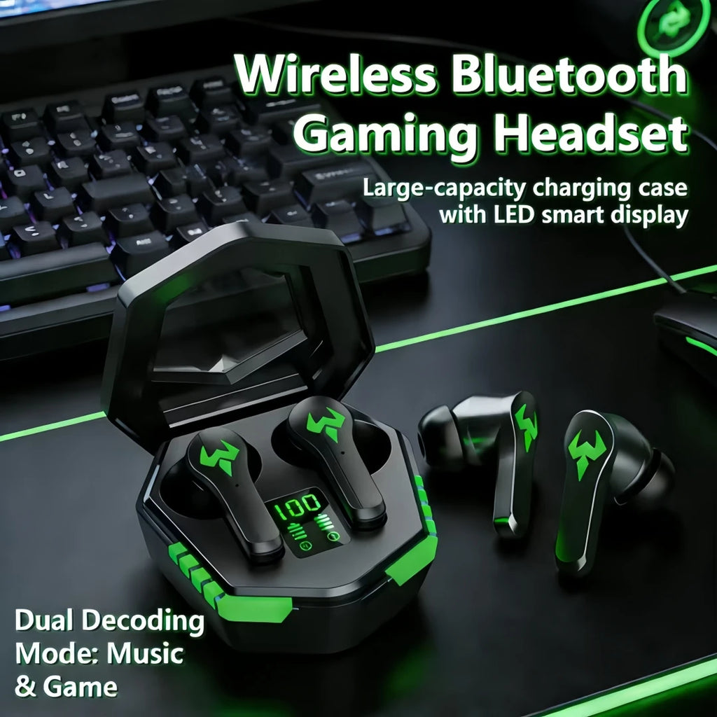 N35PRO Wireless Gaming Earphones Low Latency Bluetooth 5 4