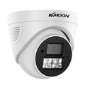720P Analog Security Camera Surveillance CCTV Camera Outdoor Weatherproof Infrared Motion Detection for Analog DVR Pal System Zpaxo Silver