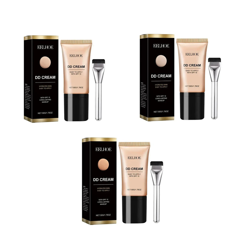 EELHOE DD Cream Foundation – Full Coverage, Oil Control, Brightening Liquid Foundation Zpaxo