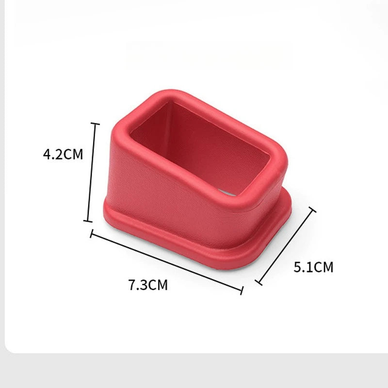 Anti-Slip Silicone Car Seat Belt Buckle Holder | 1/2/4 Pack