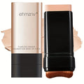 Watery Double-Headed Foundation Stick with Brush, Natural Long-Lasting Flawless Makeup For Facial Concealer Cosmetics Zpaxo 0707