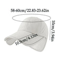 Summer Sun Protection Adjustable Sun Hat For Women Wide Brim Caps Ladies Beach Visor Hat Holiday UV Protection Sun Hat Zpaxo White 1PC