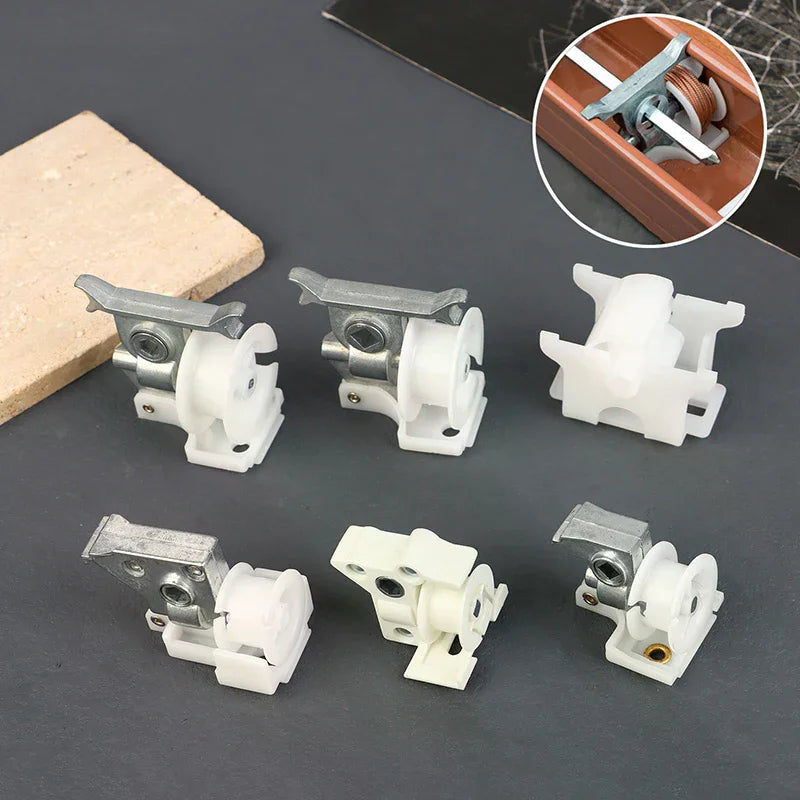 For 50MM Or 38mm Wooden Venetian Blinds High Profile Head Track Blind Accessories Dimmer Tilt Mechanism Zpaxo