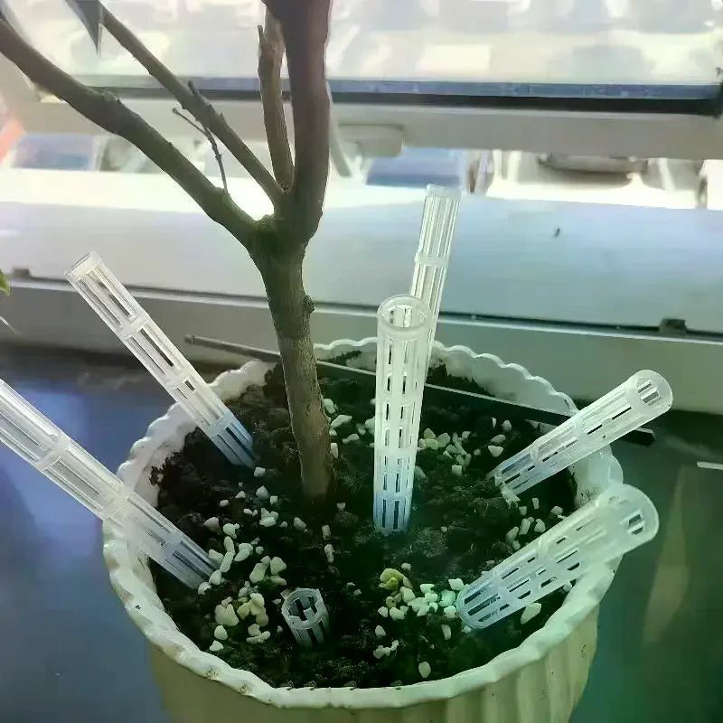 Plant Aeration Tubes Planter Insert Ventilation Tubes Rootlet Rot Prevention Tube Prevent Overwatering For All Types Flower Pots Zpaxo